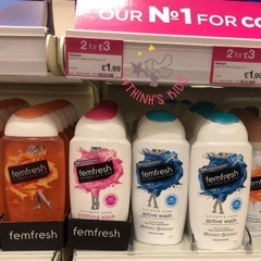 Nước rửa vệ sinh PN Femfresh UK