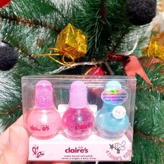 SET 3 sơn móng tay cho trẻ em Claire’s UK