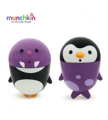 Bộ 2 Đồ Chơi Phun Nước Tháo Lắp Munchkin (Chim Cánh Cụt-Sư Tử Biển)