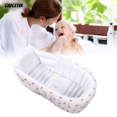 KID-OT277- Bồn tắm phao bơm hơi có trụ chống trượt