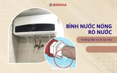 Tại sao bình nước nóng rò nước? Hướng dẫn xử lý tại nhà