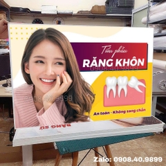 Tranh poster nha khoa chủ đề Tiểu phẫu răng khôn - MS02