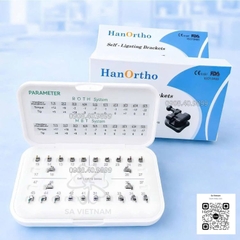 Mắc cài kim loại tự khóa HanOrtho (tự buộc) (MUA 10 TẶNG 1)