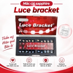 Mắc Cài Sứ Sapphire Luce OrthoSun Chính Hãng Hàn Quốc | Bộ 20 Cái