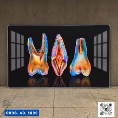 Tranh nha khoa 3D thiết kế hiện đại mới - MS14