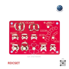 Bộ Clamp đặt đê cao su, đam cao su Osung (Rubber Dam Clamps)