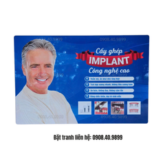 Tranh Implant nha khoa công nghệ cao - MS05