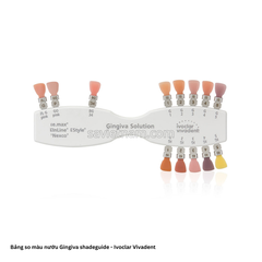 Bảng so màu nướu Gingiva shadeguide - Ivoclar Vivadent