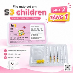 File máy trẻ em S3 children  (MUA 2 TẶNG 1)