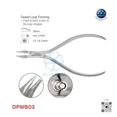 Kìm Tweed bẻ loop Osung #3 (Tweed loop bending plier) - OPWB03