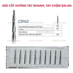 Mũi cắt Xương tay nhanh, tay chậm Ba Lan