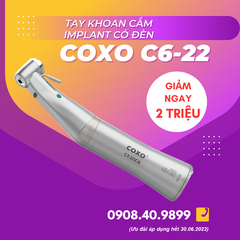 Tay khoan cắm implant có đèn Coxo Cx235 C6-22