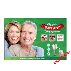 Tranh Implant nha khoa - MS06