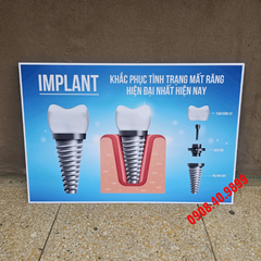 Tranh Implant nha khoa - MS12