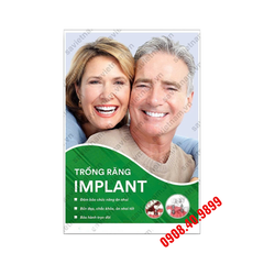 Tranh Implant nha khoa- MS25