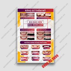 Tranh thẩm mỹ răng sứ công nghệ cao - MS10