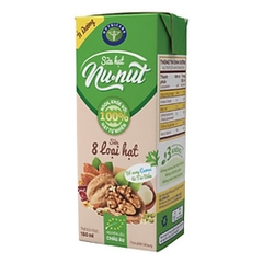 Sữa Nuticare Nunut 8 loại hạt 4h*180ml