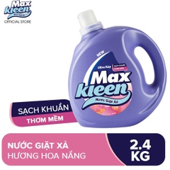 Nước giặt xả Max Kleen hương hoa nắng 2.4kg.