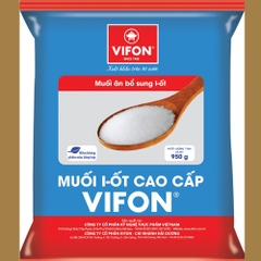 Muối i-ốt cao cấp Vifon 450g