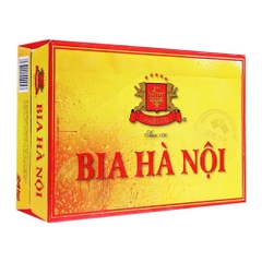 Thùng bia Hà Nội 330ml - 24lon