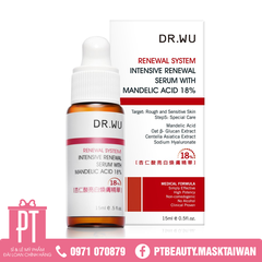 Serum tái tạo da Dr.Wu Intensive Renewal Serum With Mandelic Acid 18% 15ML