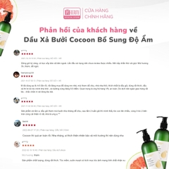 Dầu xả bưởi Cocoon giúp cung cấp dưỡng chất và bổ sung độ ẩm cho tóc 310ml
