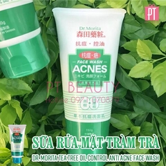 Sữa Rửa Mặt Tràm Trà Dr. Morita Tea Tree Oil Control Anti Acne Face Wash