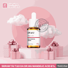 Serum Tái Tạo Da Dr.Wu Mandelic Acid 6% (15ml) 