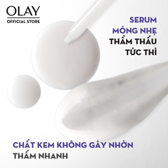 Combo Kem Dưỡng Ẩm Ban Đêm + Serum OLAY RETINOL24 Giúp Trẻ Hóa Da & Mờ Nếp Nhăn 50G + 30ML