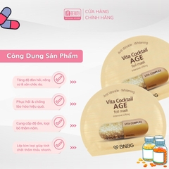 Mặt nạ BNBG Vita Mask giảm mụn, phục hồi, cấp ẩm, nuôi dưỡng da toàn diện 30ml Hàn Quốc