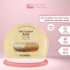 Mặt nạ BNBG Vita Mask giảm mụn, phục hồi, cấp ẩm, nuôi dưỡng da toàn diện 30ml Hàn Quốc