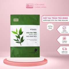 Mặt nạ BNBG Vita Mask giảm mụn, phục hồi, cấp ẩm, nuôi dưỡng da toàn diện 30ml Hàn Quốc