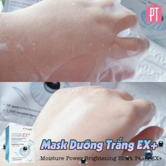 Mặt Nạ My Beauty Diary Ngọc Trai Đen Ex+ Xanh - My Beauty Diary Moisture Power Brightening Black Pearl EX+ 6pcs