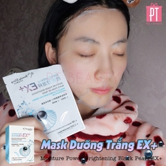 Mặt Nạ My Beauty Diary Ngọc Trai Đen Ex+ Xanh - My Beauty Diary Moisture Power Brightening Black Pearl EX+ 6pcs