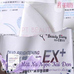 Mặt Nạ My Beauty Diary Ngọc Trai Đen Ex+ Tím - Repair Power Brightening Black Pearl EX+ Mask 6pcs