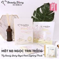 Mặt Nạ Ngọc Trai Trắng My Beauty Diary Royal Pearl Lighting Mask 8pcs