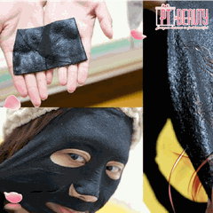 Mặt Nạ Sexylook Hoa Hồng Viền Hồng - Sexylook Intensive Whitening Black Mask 5pcs