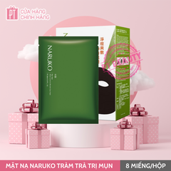 Mặt Nạ Naruko Tràm Trà Trị Mụn – Tea Tree Shine Control & Blemish Clear Mask 8pcs