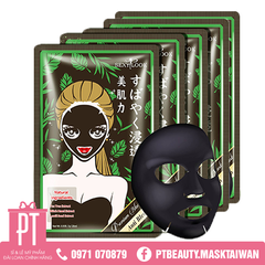 Hộp 5 Miếng Mặt Nạ Sexylook Tràm Trà Kiểm Soát Dầu Và Mụn - Sexylook Tea Tree Anti Blemish Black Facial Mask