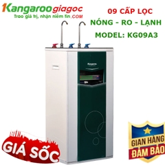 KG09A3, Máy lọc nước RO và Nóng Kangaroo KG09A3 - 2 Vòi - 9 Cấp