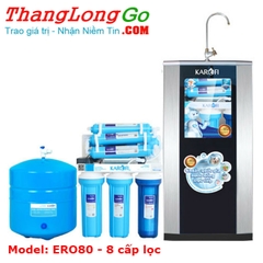 ERO80 - Máy lọc nước KAROFI eRO 8 cấp - có vỏ tủ