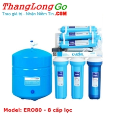 KT-ERO80 - Máy lọc nước karofi eRO 8 lõi không vỏ tủ