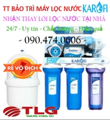 THAY LÕI LỌC NƯỚC KAROFI TẠI BẮC HỒNG - ĐÔNG ANH