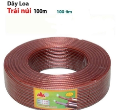 Dây loa Núi tím âm thanh cho loa 100 tim - 200 tim - 300 tim - 400 tim - 500 tim