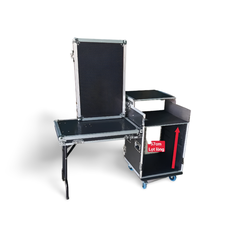 Tủ gỗ rack âm thanh 16U-VN (Hàng công ty VN), linh kiện nhập khẩu