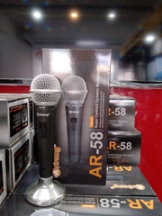 Micro có dây Arirang AR-58. Hút âm tốt. Hát karaoke hay. Sử dụng bền