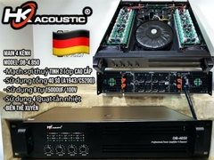 Cục đẩy 4 kênh HK DB-4850, 40 sò 4CHX850w