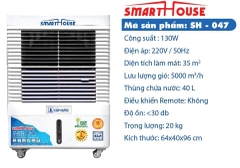 Quạt hơi nước SMART HOUSE SH-047