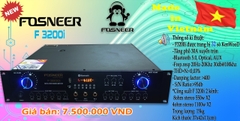 AMPLY LIỀN VANG FOSNEER F3200I, 32 SÒ, 550W X 2 KÊNH
