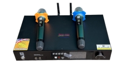 Amply 3 in 1 PS Audio KM-600 - liền vang kèm micro không dây , 2 kênh x 600w